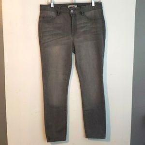 Refuge stretch gray skinny jeans